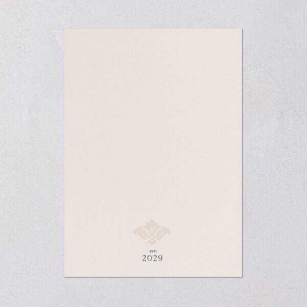 Elegant Damask Wedding Invitations Silver Champagne Signature Blank No