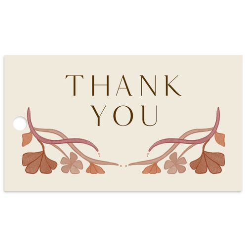 Indian Majestic Legacy Elephants Favor Gift Tags Saddle Signature