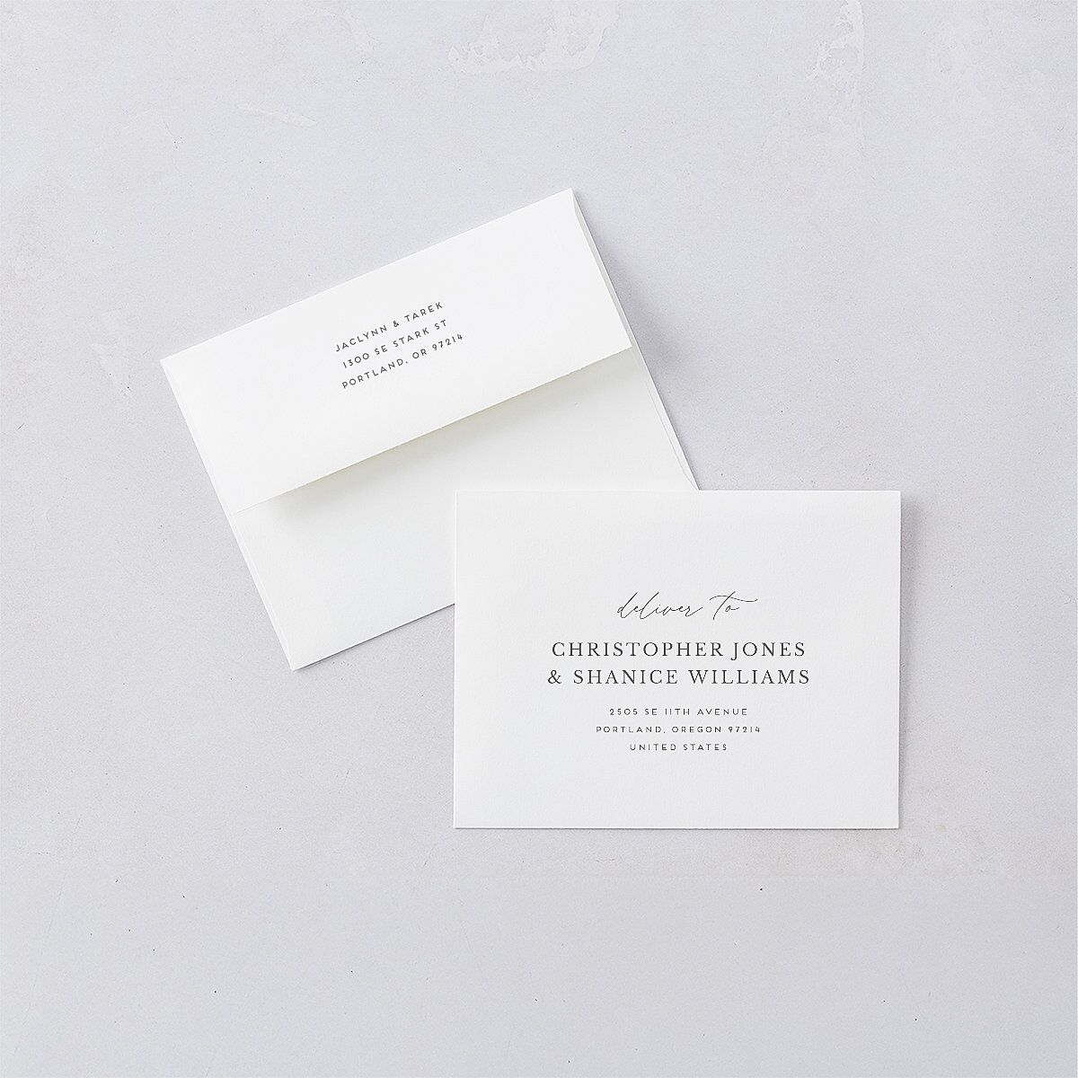 Botanical Frame Save the Date Petite Cards Hunter Green Signature smooth Blank No Standard