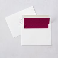 Hacienda Elegante Save The Date Cards Gold Raspberry Signature smooth Blank No Standard