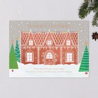 Home for the Holidays Holiday Cards Chestnut Signature Blank Standard Landscape