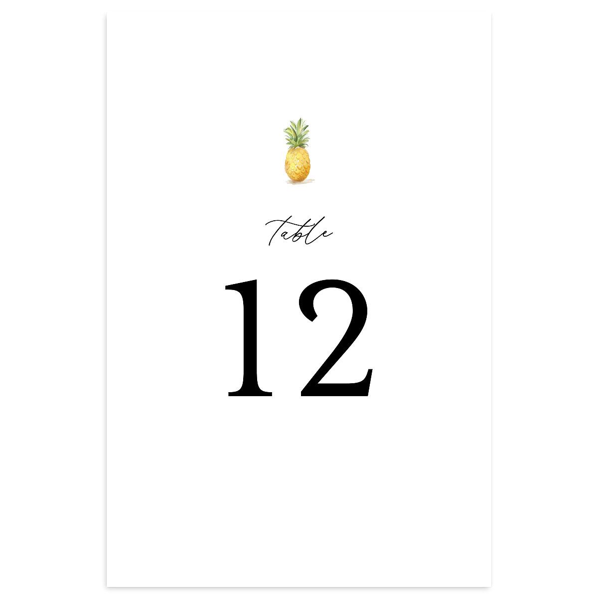 Charming Charleston Table Numbers