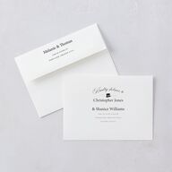 Steampunk Vintage Wedding Invitations Charcoal Signature Blank No Standard
