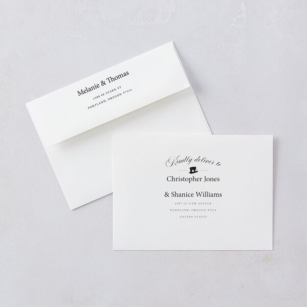 Steampunk Vintage Wedding Invitations Charcoal Signature Blank No Standard
