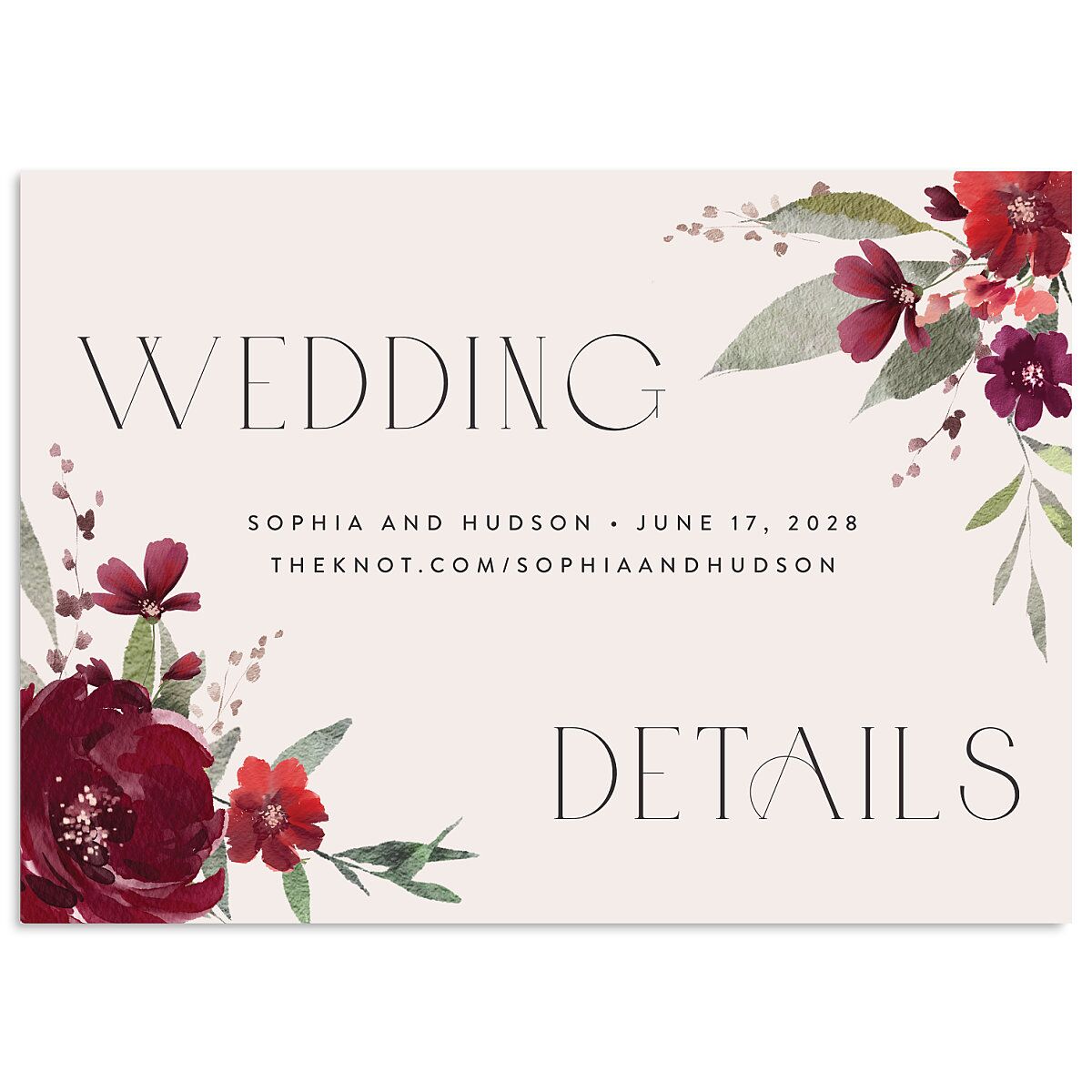 Beloved Union Wedding Enclosure Cards