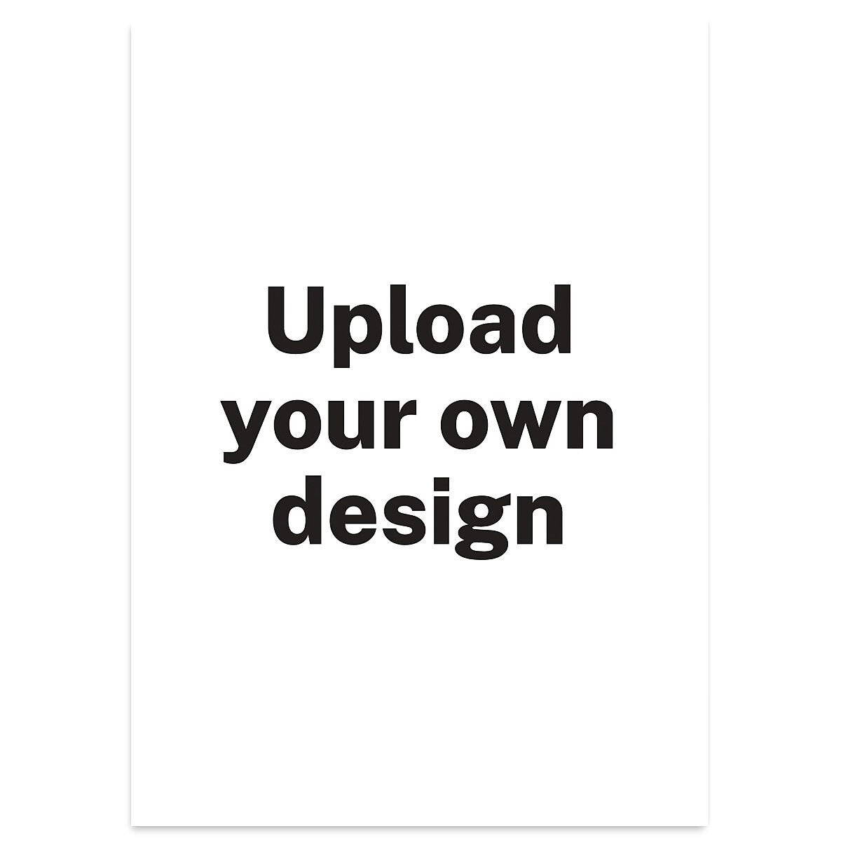 Upload Your Own Design Portrait Wedding Invitations