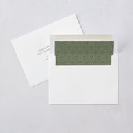 Nouveau Frame Foil Wedding Invitations Gold Dark Camo Signature Blank No Standard