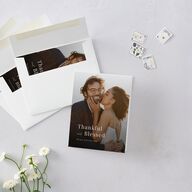 Snowy Mountainside Thank You Cards Thyme