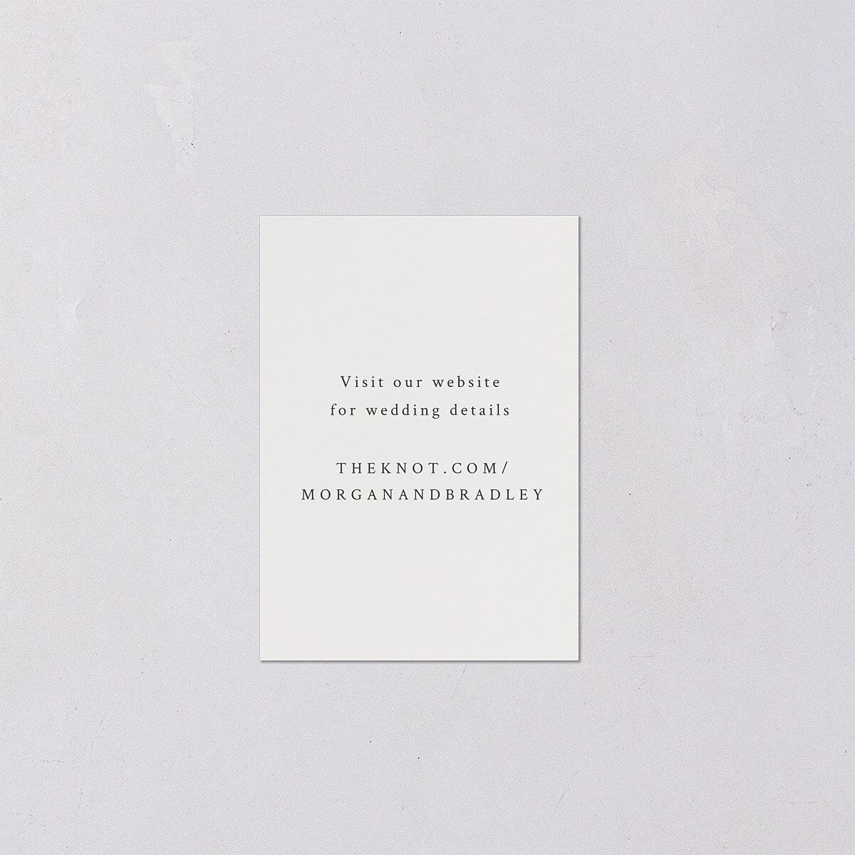 Botanical Accent QR Code RSVP Cards Hunter Green Signature Standard