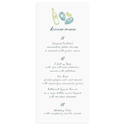 Nautical Border Menus Wave Signature