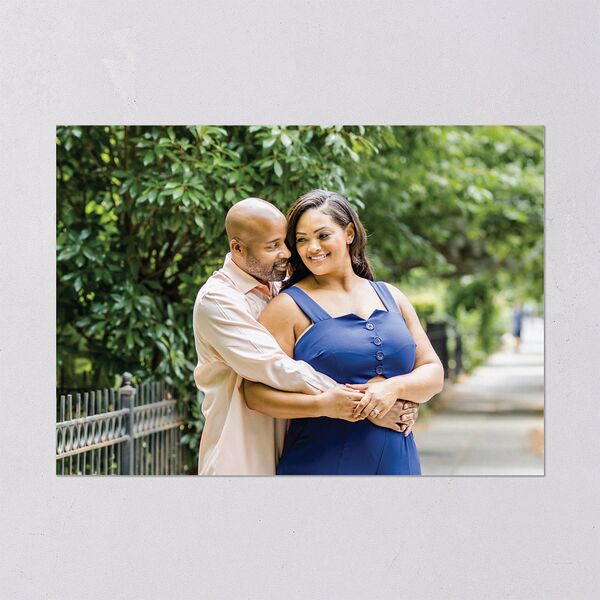 Joyful Union Foil Save The Date Cards Gold Pure White Signature smooth Blank No Standard