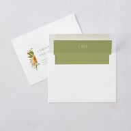 Sweet Sunflowers Bridal Shower Invitations Marigold Signature Blank Standard