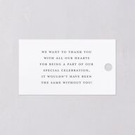 Grand Calligraphy Favor Gift Tags Medieval Grey Signature