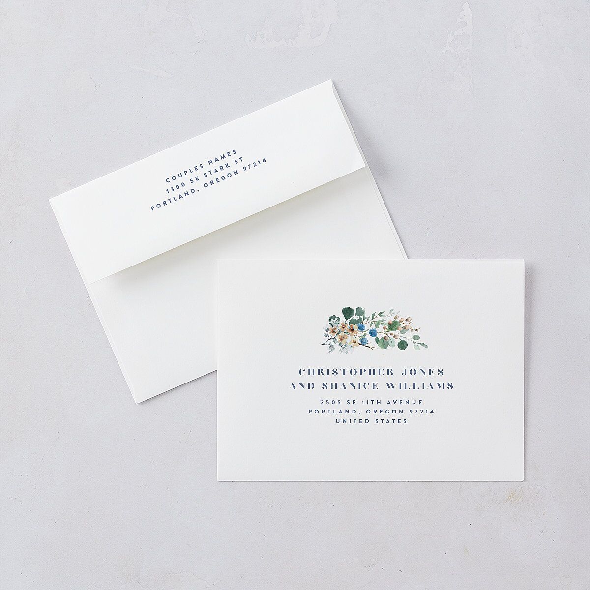 Rustic Greenery Rehearsal Dinner Invitations Cornflower Signature Blank
