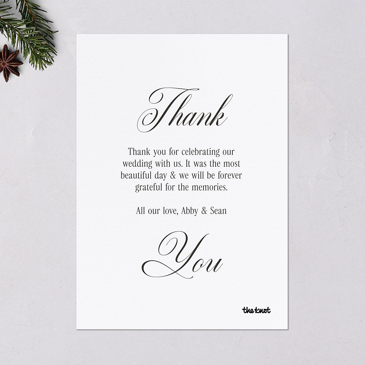 Timeless Happy Holiday Photo Holiday Cards Pure White Signature Blank Standard