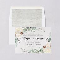 Rustic Botanical Standard Envelope Liners Standard Thyme Liner