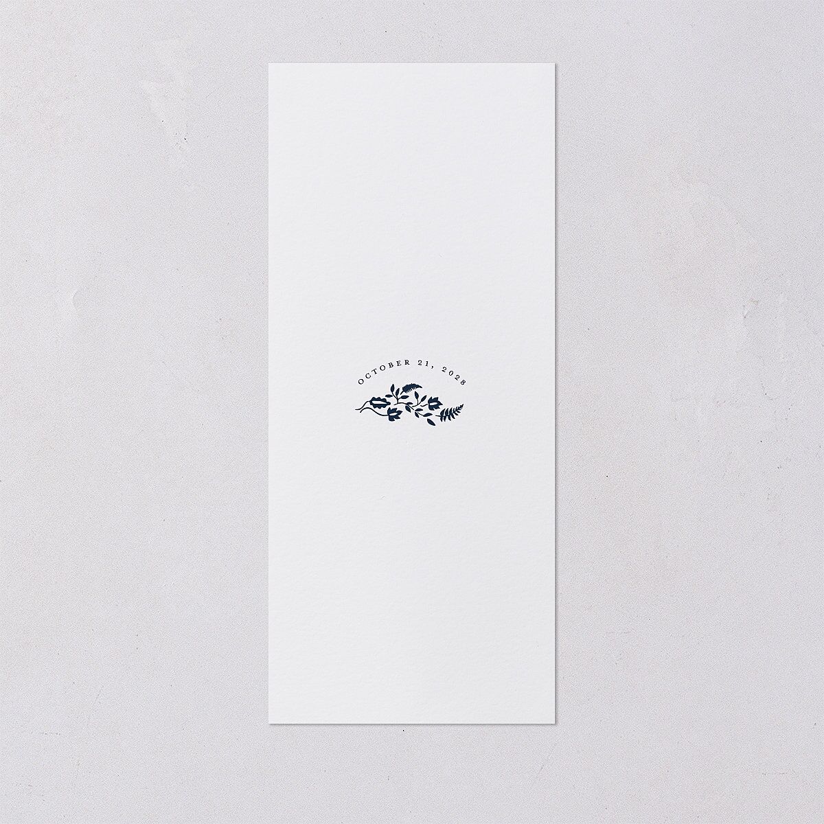 Rustic Kingdom Menus Gold Navy Signature