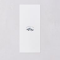 Rustic Kingdom Menus Gold Navy Signature