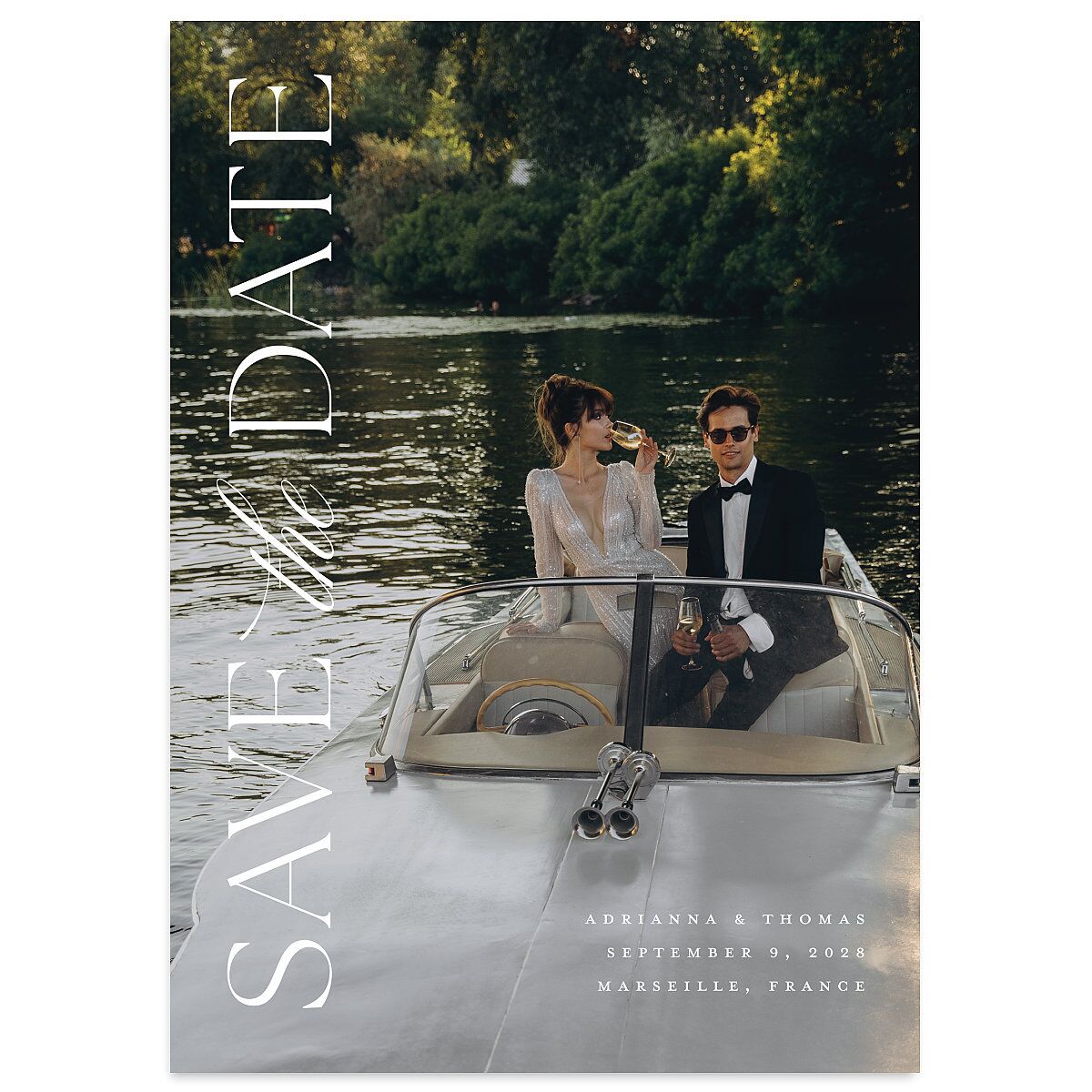 Classic Capture Save the Date Cards