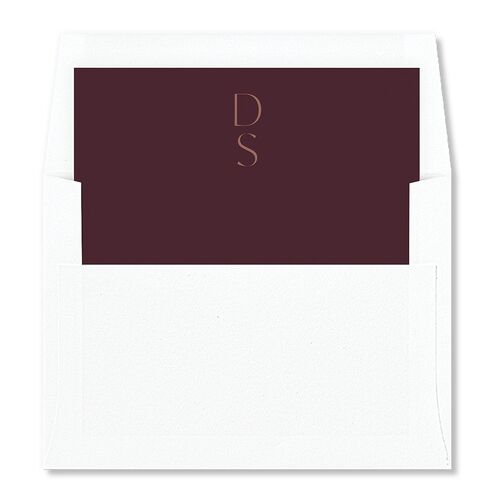 Windows Standard Envelope Liners Burgundy Standard