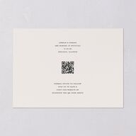 Overlay Save the Date Cards Champagne Signature smooth Blank No Standard