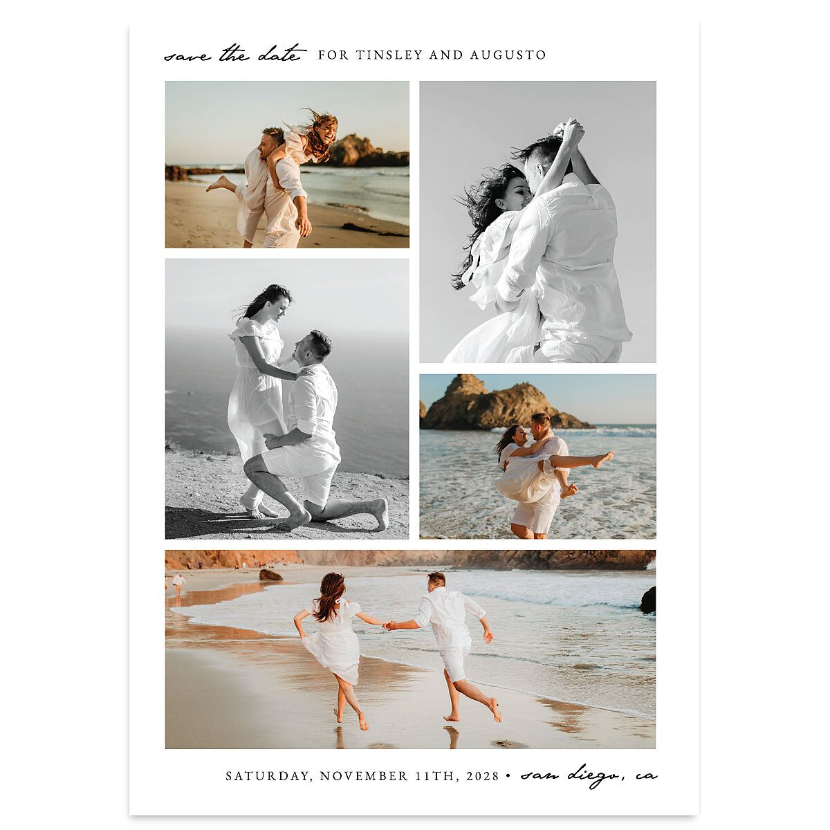 Romantic Gallery Save the Date Cards