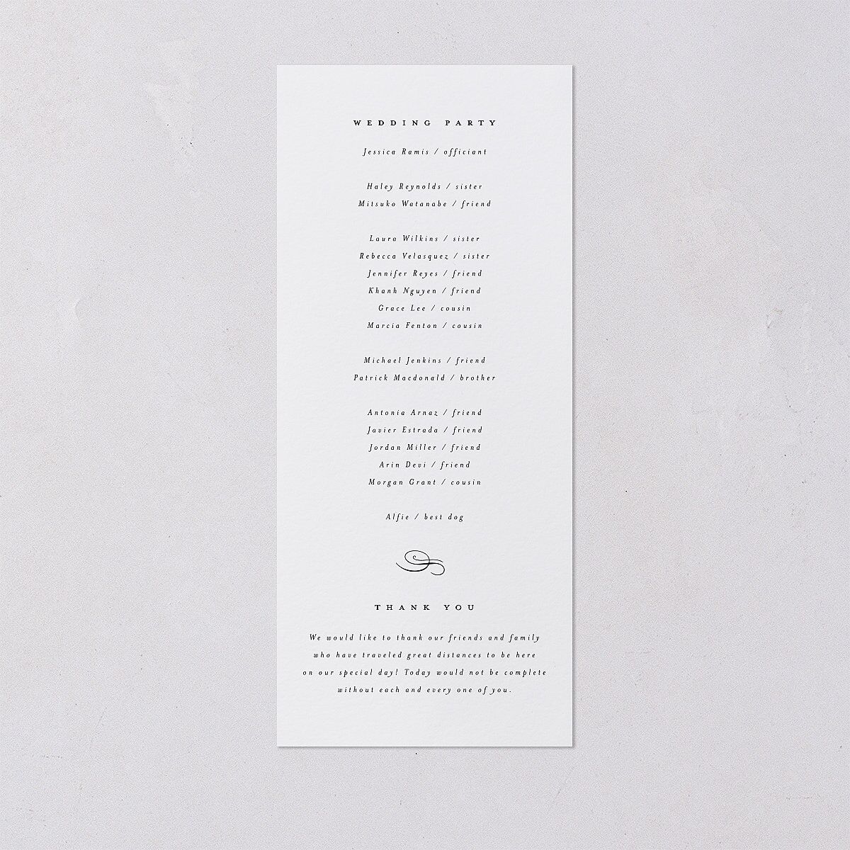 Flourishing Love Wedding Programs Gold Pure White Signature