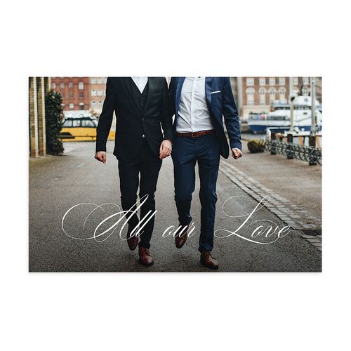 Formal Nautical Thank You Postcards Midnight