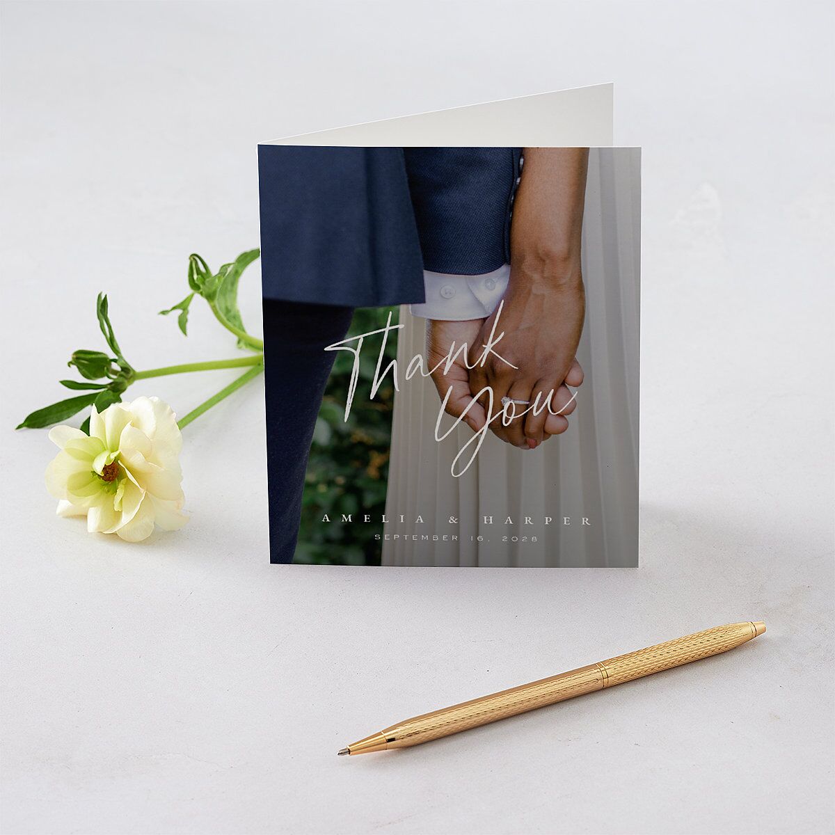You Are Mine Thank You Cards — view 1