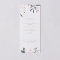 Elegant Garden Wedding Programs Thyme Signature