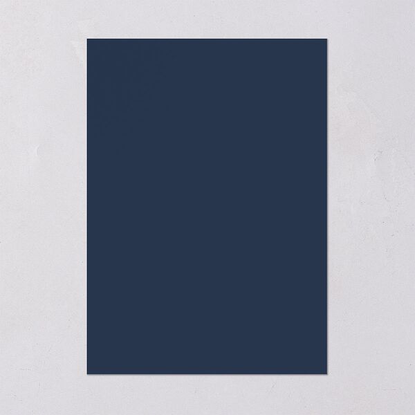 Hawaiian Tropical Monstera Frame Wedding Invitations Moody Blue Signature Blank No Standard