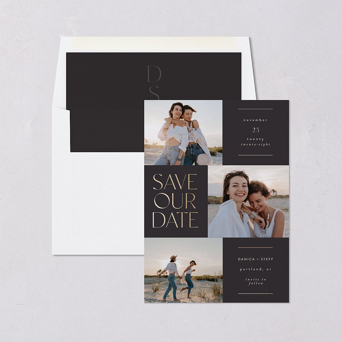 Windows Save The Date Cards — view 4