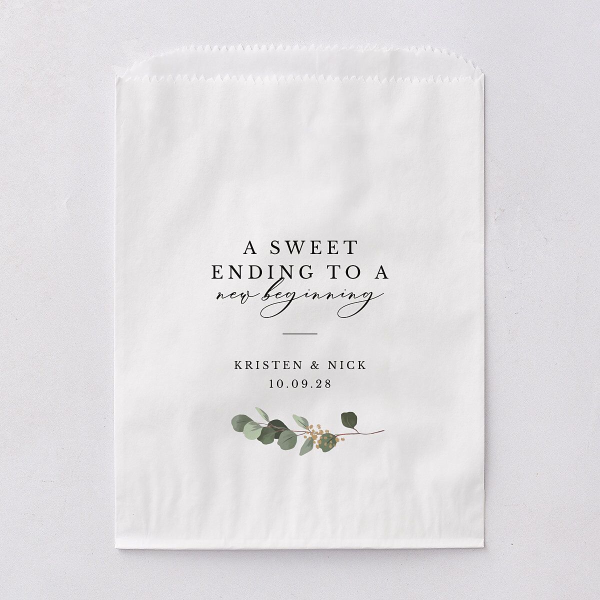 Eucalyptus Frame Favor Bag — view 5