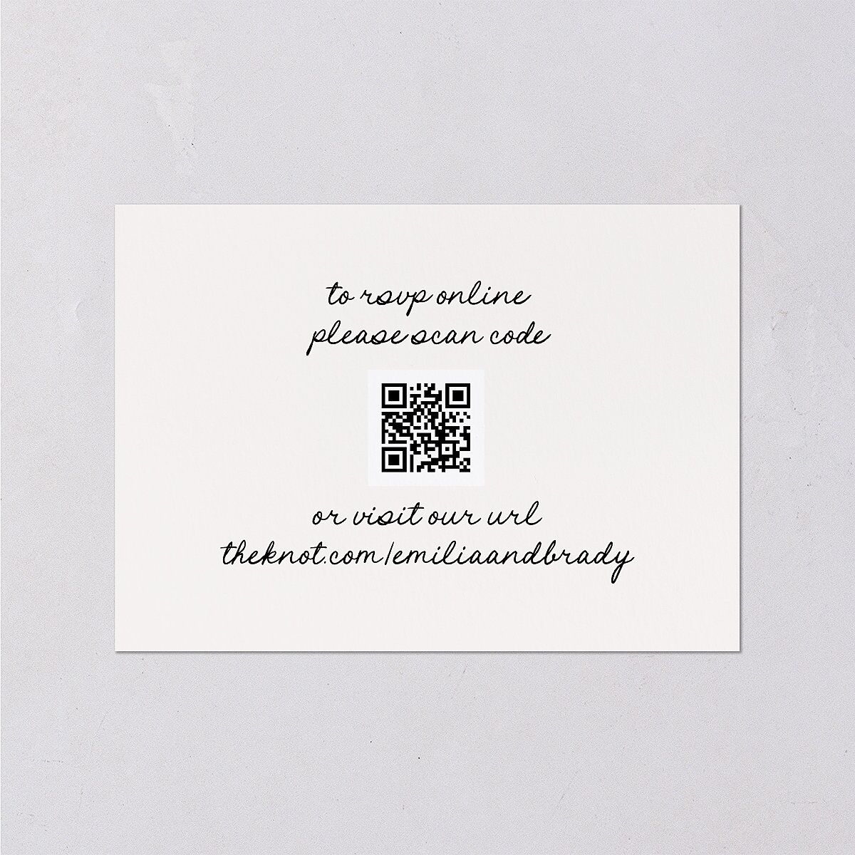 Vintage Lovebird Banner Wedding Response Cards Linen Signature Standard