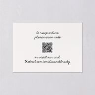 Vintage Lovebird Banner Wedding Response Cards Linen Signature Standard