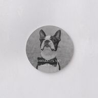Magazine Cover Wedding Day Coasters Licorice Cardboard Circle