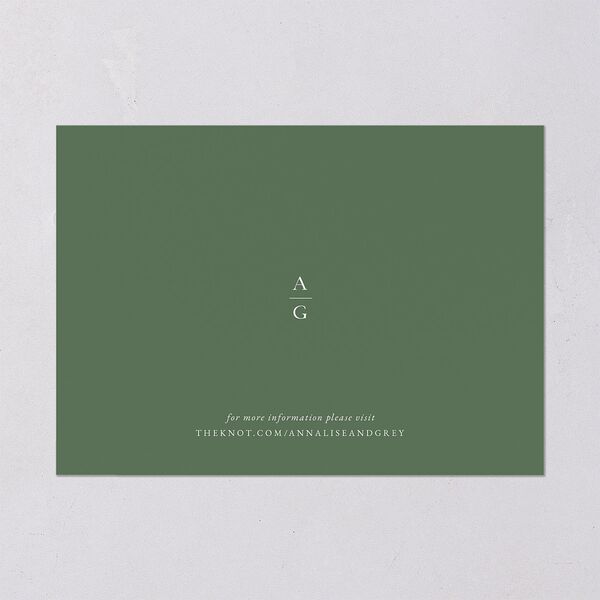 Simple Rustic Wreath Save the Date Cards Eucalyptus Signature smooth Blank No Standard