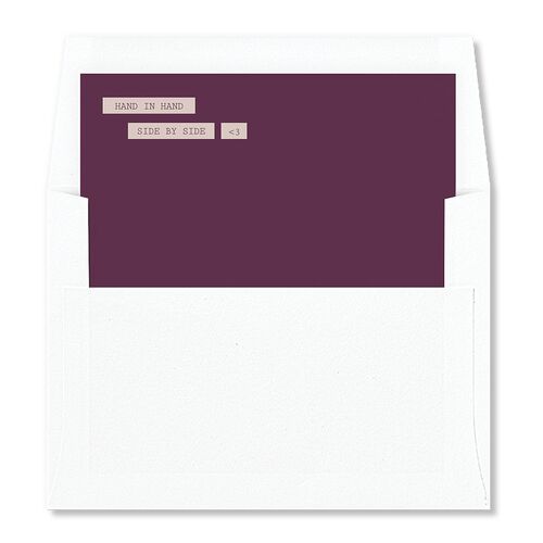 Editorial Label Maker Envelope Liners Orchid Standard