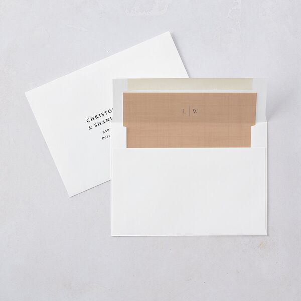 Western Tapestry Envelope Liners Standard Linen Liner