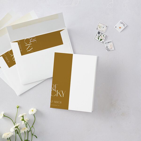 Love is Love Thank You Cards Umber