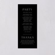 Surround Wedding Programs Mist Signature
