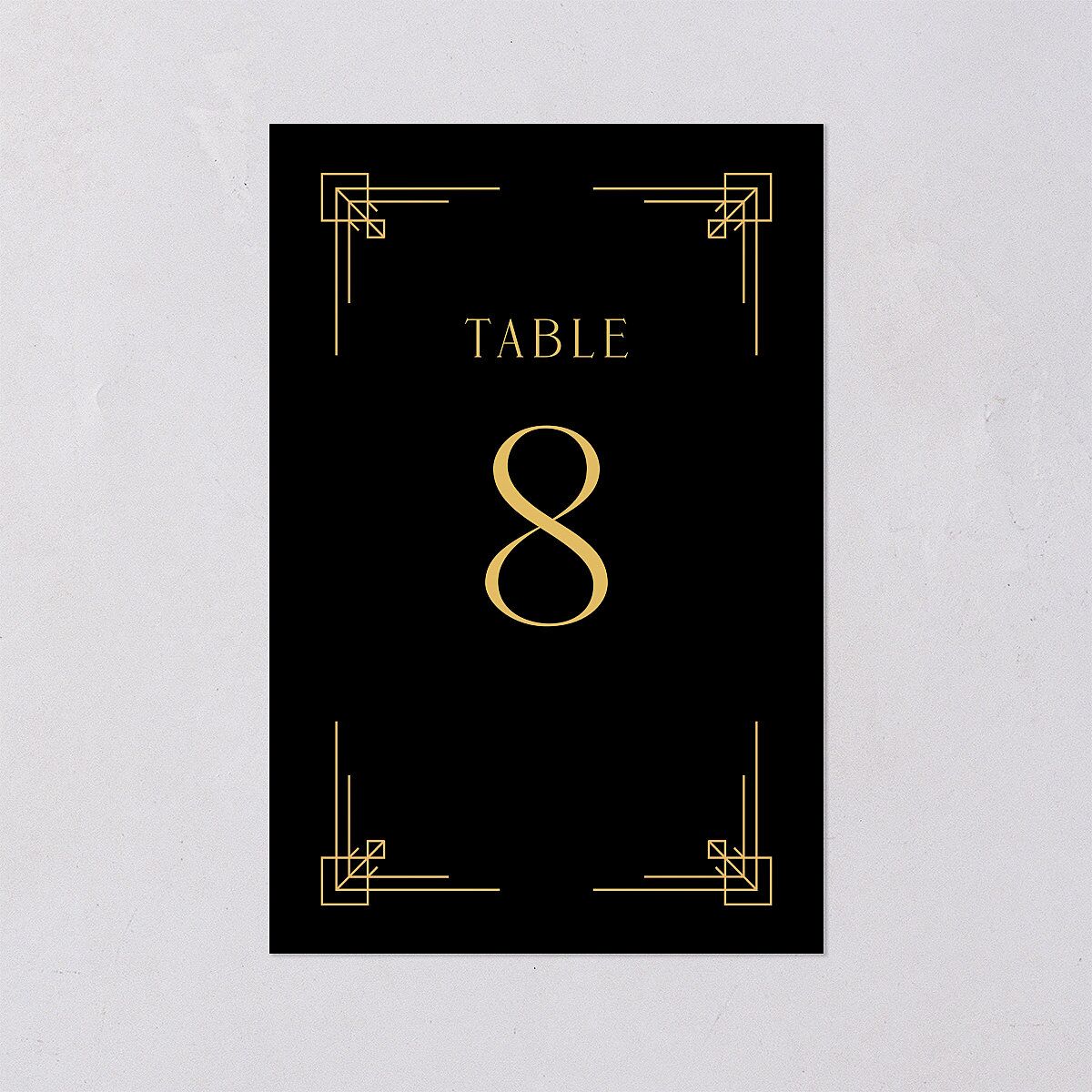 Vintage Hollywood Table Numbers — view 2