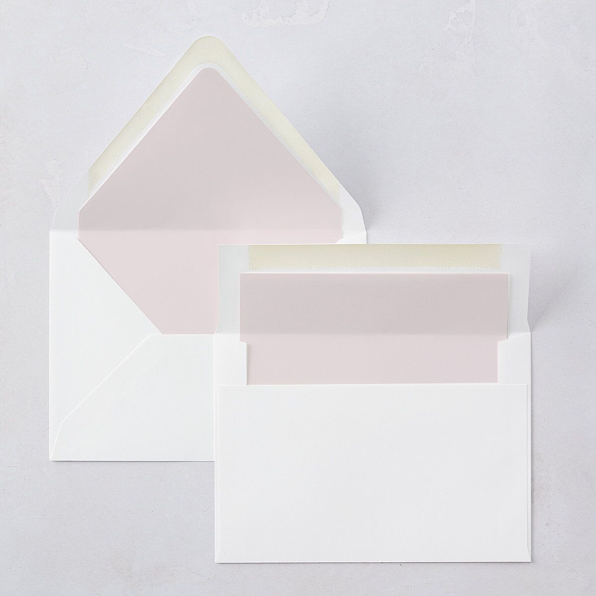 Romantic Wisteria Euro Envelope Liners Purple Petal Luxe