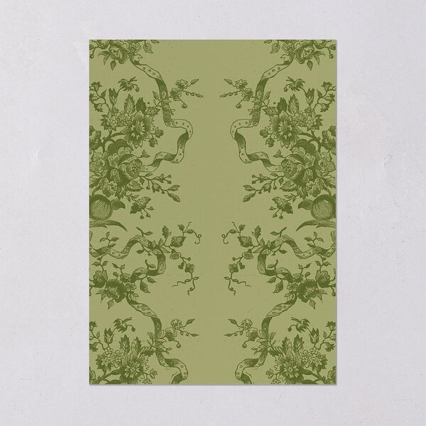 Vintage Toile Rehearsal Dinner Invitations Dark Camo Signature Blank Standard