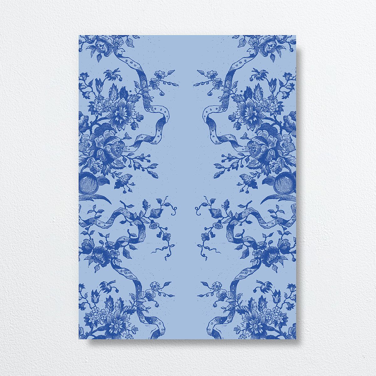 Vintage Toile Rehearsal Dinner Invitations Sapphire Signature Blank Standard