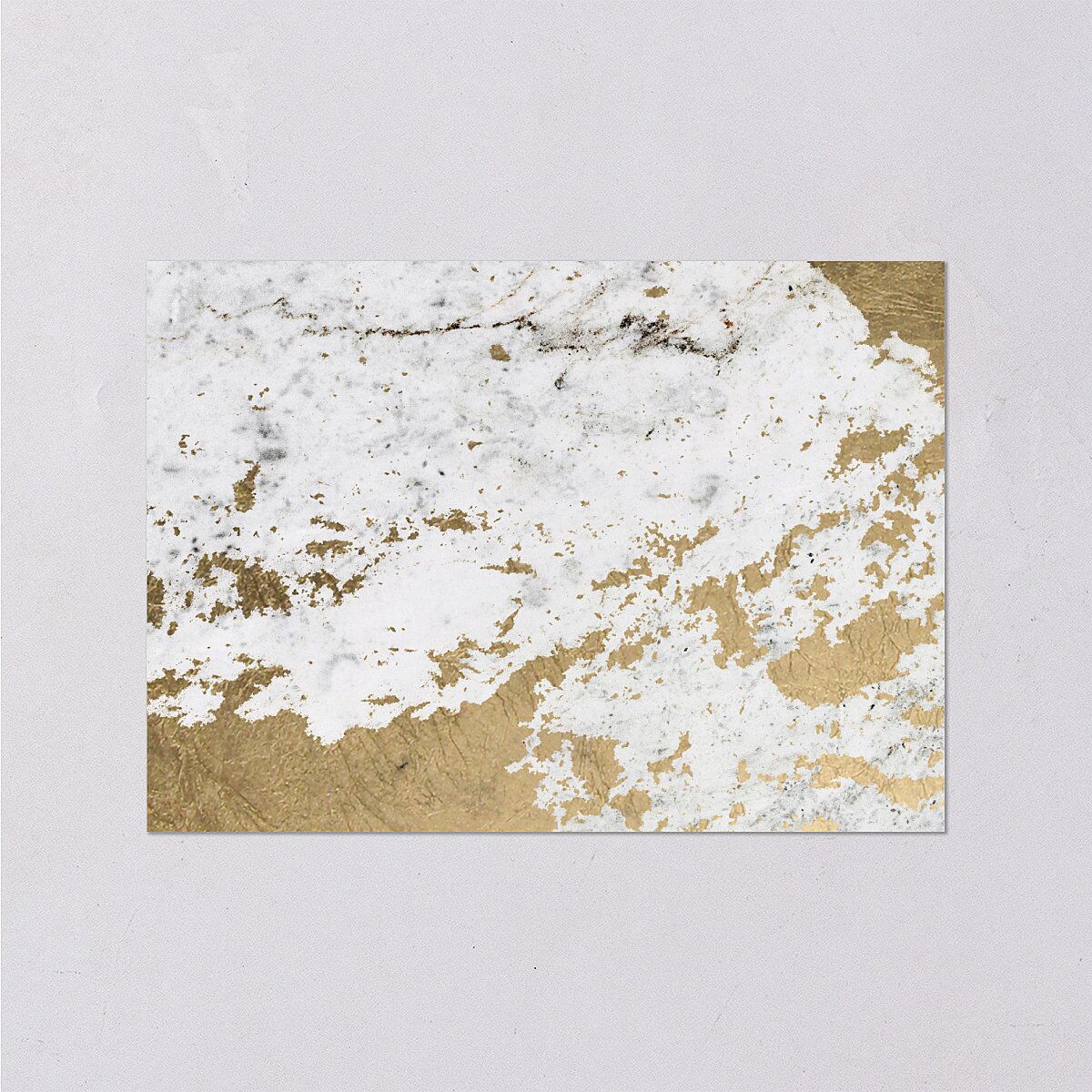 Marble and Gold Wedding Enclosure Cards — view 2