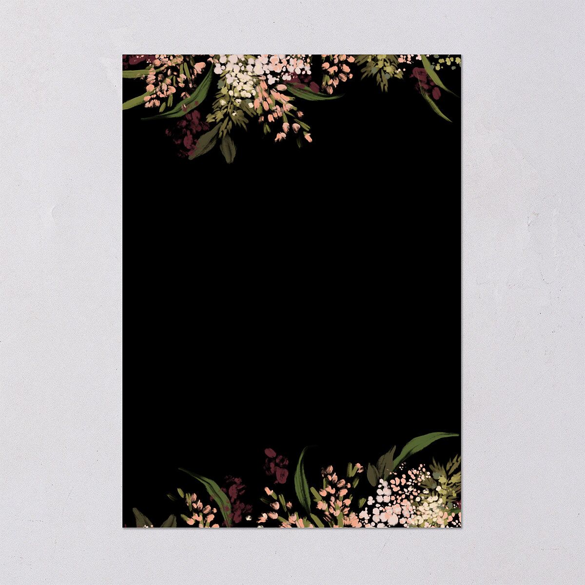 Moody Romance Wedding Invitations — view 3