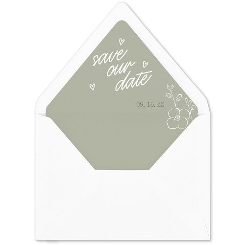 Mood Board Euro Envelope Liners Dark Camo Luxe