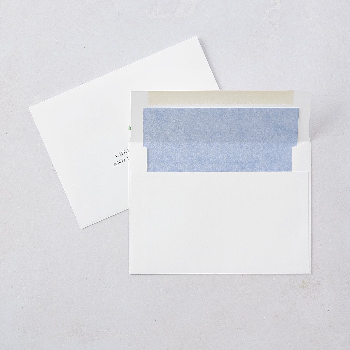 Minimal Floral Wedding Invitations Ocean Signature Blank No Standard