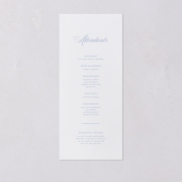 Coastal Oysters and Anchors Wedding Programs Sea Blue Signature